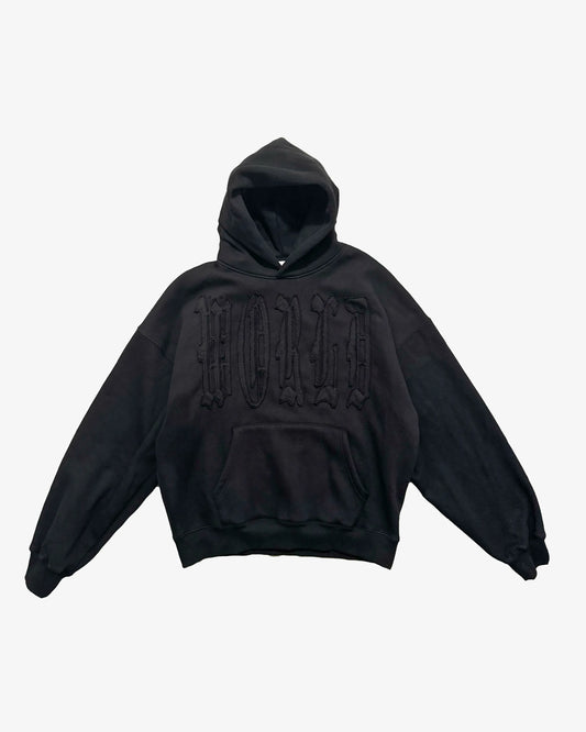 World Logo Premium Hoodie ForTheWorld